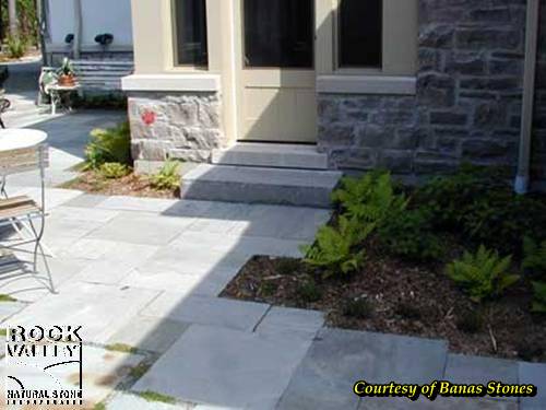 Indus Valley Dove Grey Square Cut Flagstone