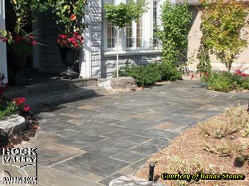 Indus Valley Imperial Black Square Cut Flagstone