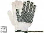 Knitted PVC Dot Gloves (12 Pack)