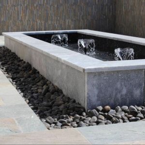 1-2" Black Polished Pebbles